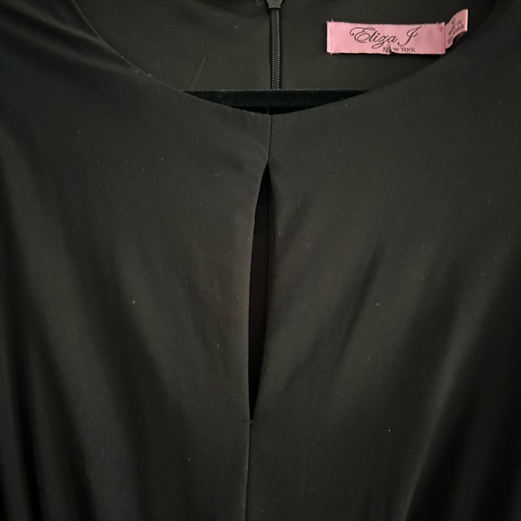 Black Decal Dress - Picture 3 of 4